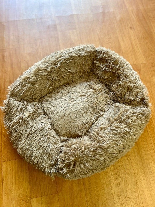 Producto - Cama cuadrada anti-estrés Pelo Largo - 4