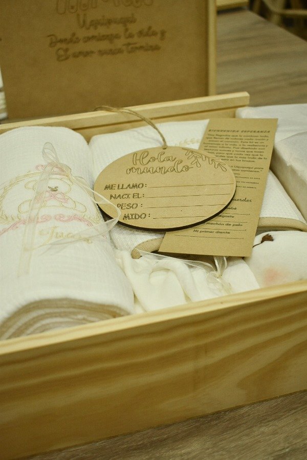 Producto - Set Esperanza - Con caja de madera grabada