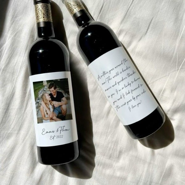 Producto - Botella de vino personalizada