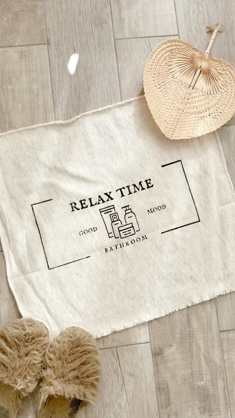 Producto - Alfombra trapo estampado 70x60