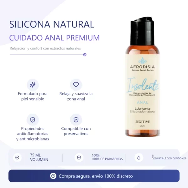 Producto - Afrodisia Insolente Anal (siliconado) - 3