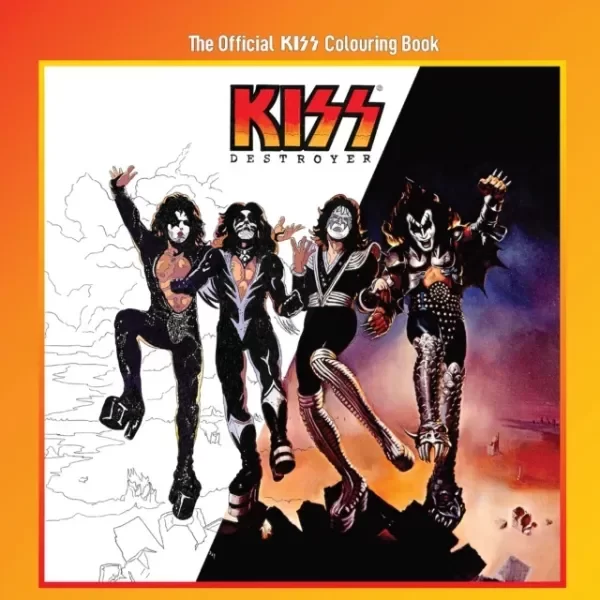 Producto - KISS - Official Kiss Colouring Book (Libro)