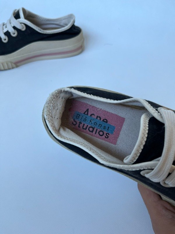 Producto - Acne Studios Bla Konst Ballow Low Top Canvas - 5