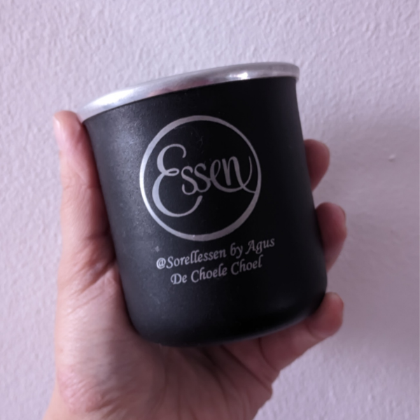 Producto - Mate De acero recto personalizado