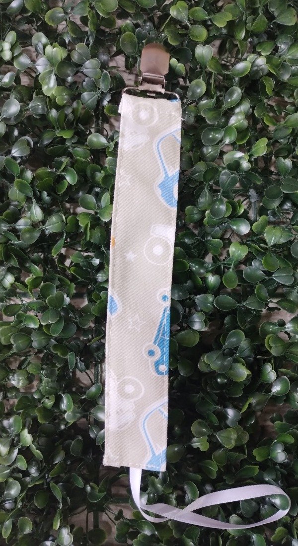 Producto - PORTA CHUPETE de tela con broche