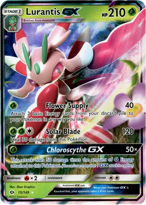 Producto - Lurantis GX - 15/149 - Sun and Moon - Holo
