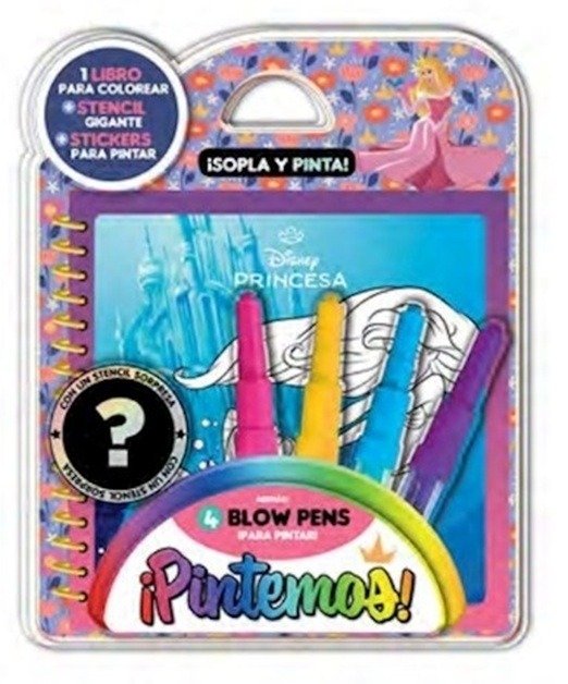Producto - Blister pintemos - Princesas