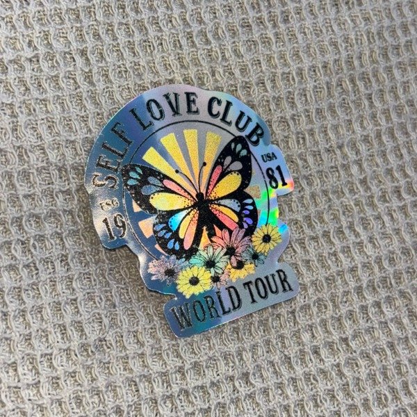 Producto - Mariposa self love club tornasolada