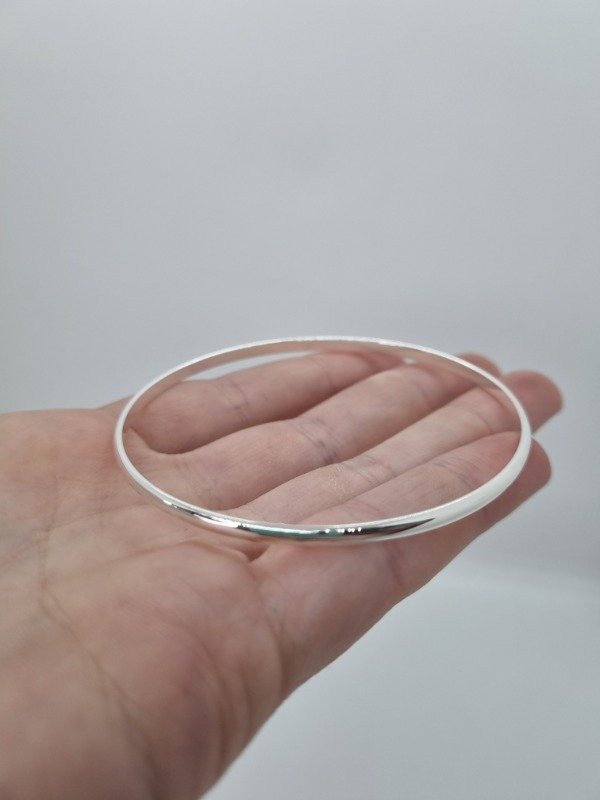 Producto - Esclava acero blanco 65mm