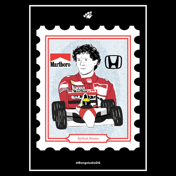 Producto - Print Ayrton Senna