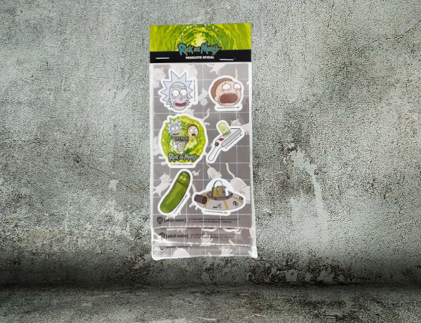 Producto - Pack de Stickers Rick y Morty