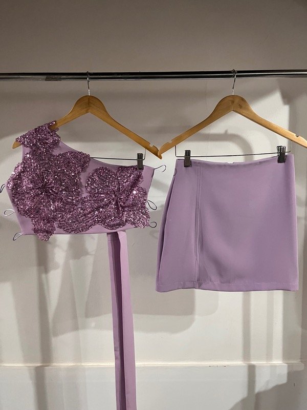 Producto - Set amapola con falda corta
