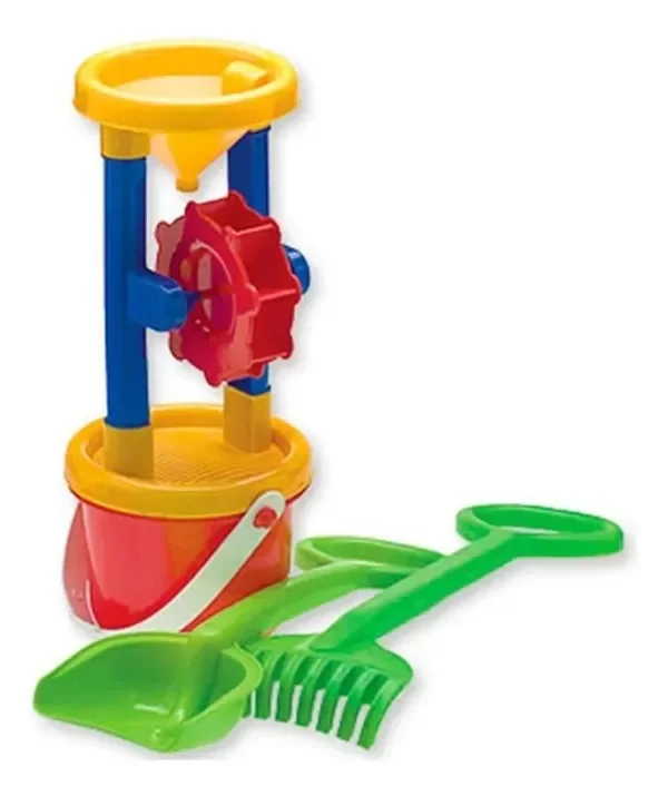 Producto - Balde Chico Pala Rastrillo Medianos Y Molino Duravit