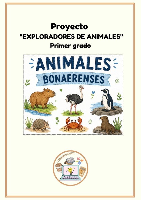 Producto - Proyecto   "EXPLORADORES DE ANIMALES"