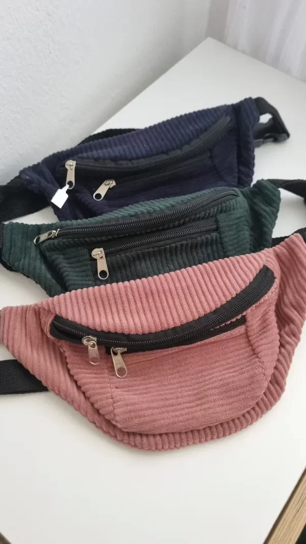 Producto - Riñonera corderoy 3 colores unisex