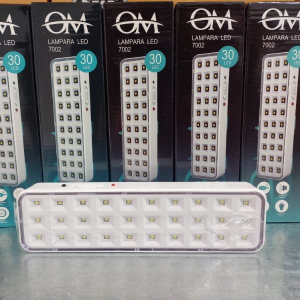 Producto - LUZ DE EMERGENCIA 30LED OM