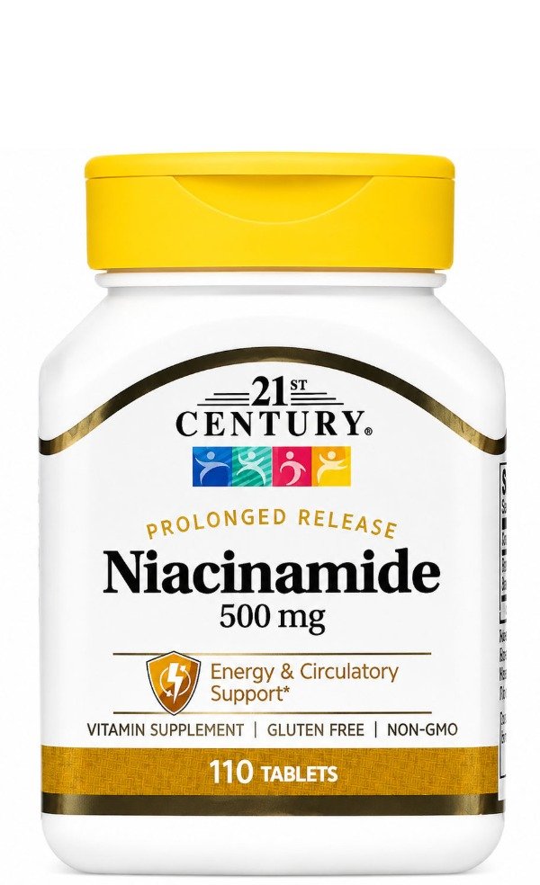 Producto - 21st Century  - Niacinamide 500mg x 110 tabletas