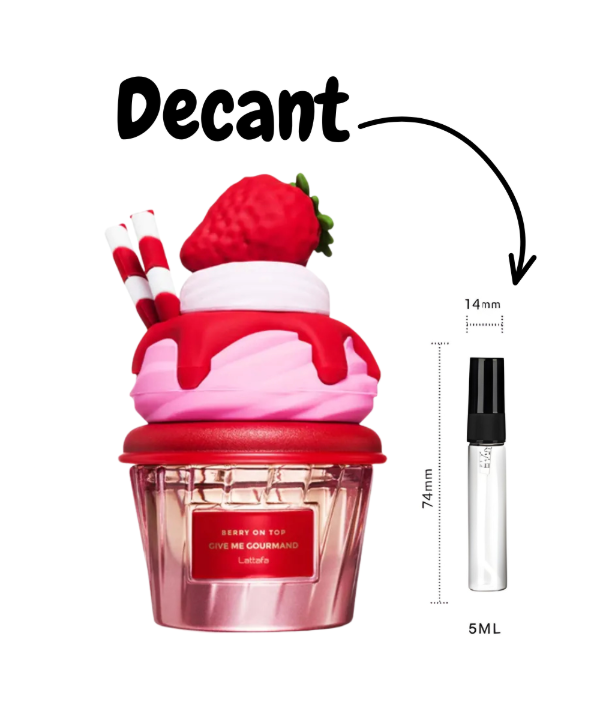 Producto - Lattafa Give Me Gourmand Berry On Top EDP DECANT 5ML