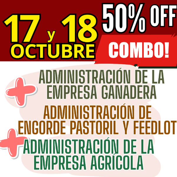 Producto - COMBO 3 CURSOS:Gestión Ganadera + Costo del Ternero + Engorde Pastoril y Feedlot - 0