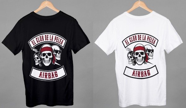 Producto - Pack de Plantilla para remera de Airbag
