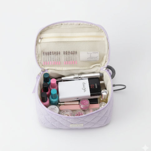 Producto - Porta Cosmeticos / Neceser simil tela - City Girl