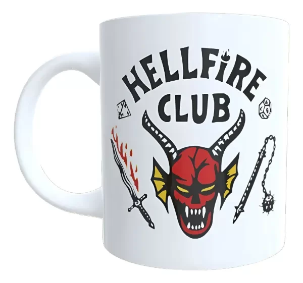 Producto - Taza - stranger things 2 hellfire club