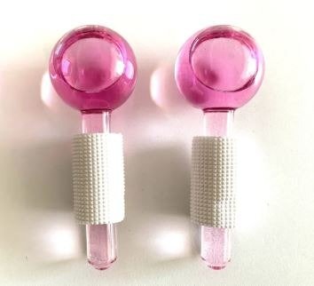 Producto - Ice Globes Vidrio rosas
