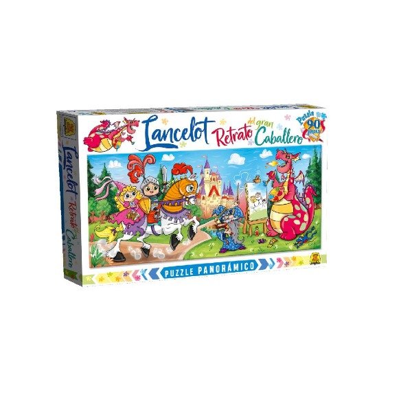 Producto - Puzzle 90 piezas - Lancelot - Implas