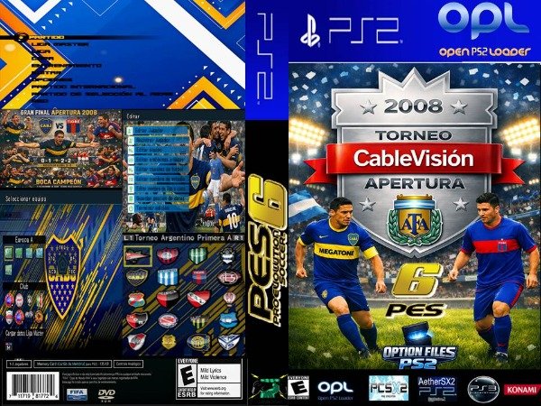 Producto - PES 6 APERTURA 2008 ARGENTINO (OPTION FILE)