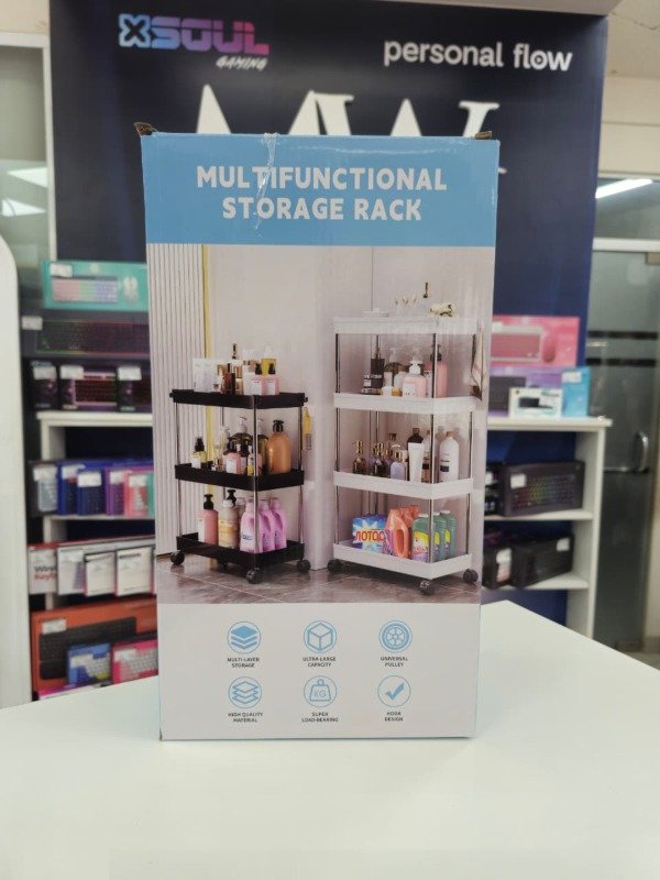 Producto - Carrito Organizador Multiuso para Cocina 60x37x20cm Aitech EC101244