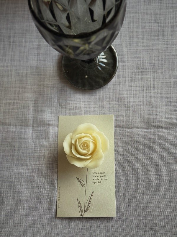 Producto - Souvenir Flor en tarjeta