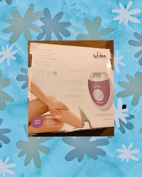 Producto - Depiladora GAMA Skin Lady Epilator 3en1 portátil y eléctrico