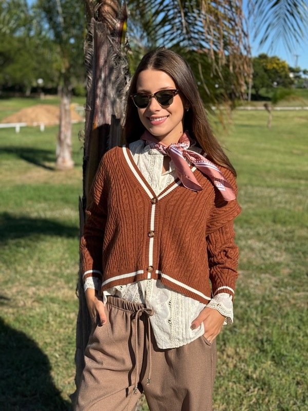 Producto - Cárdigan trenzado bremer