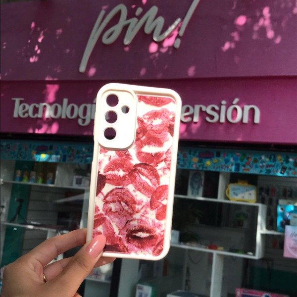 Producto - Samsung A16 Funda Silicona Diseño Kiss