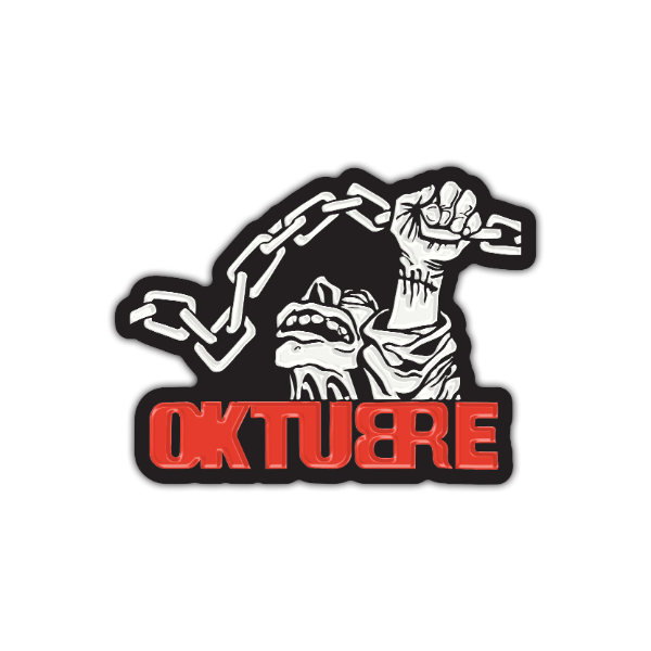 Producto - Oktubre - Vinilo blanco + Laca Brillante