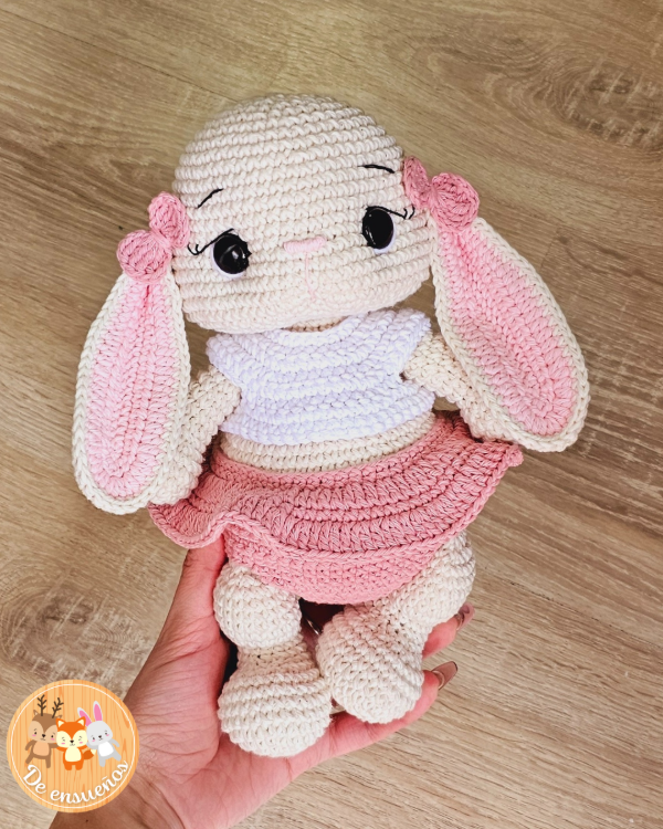 Producto - Bebé Aurora, la coneja - Guía de tejido