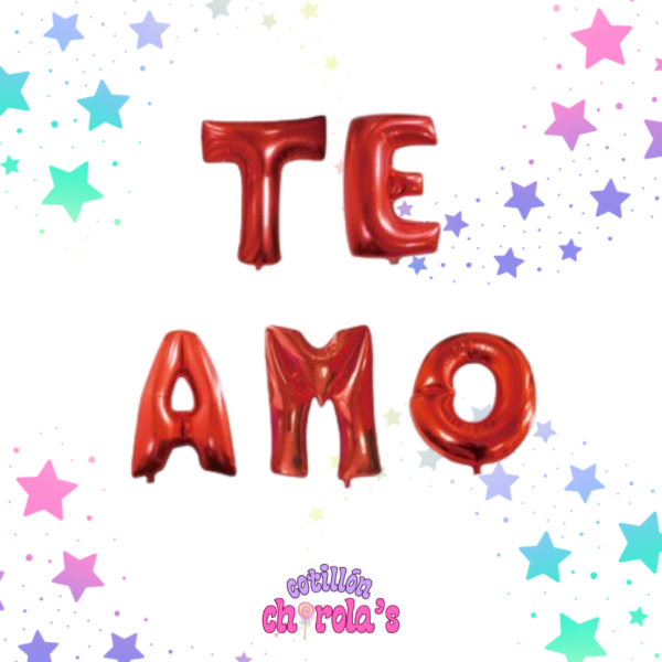 Producto - SET FRASE - TE AMO