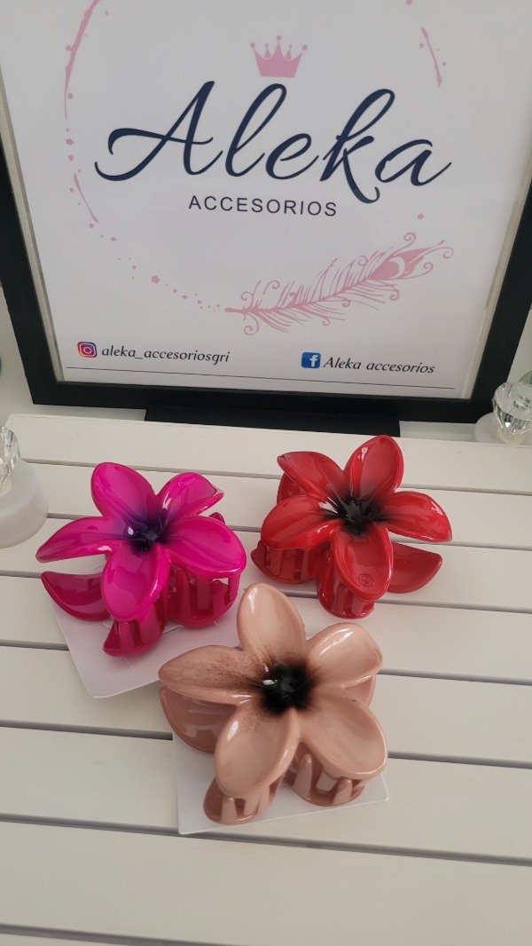 Producto - Broche hawaiano carey