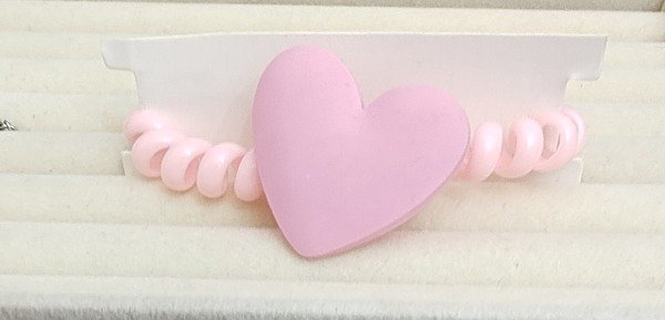 Producto - Colita Wire corazon rosa