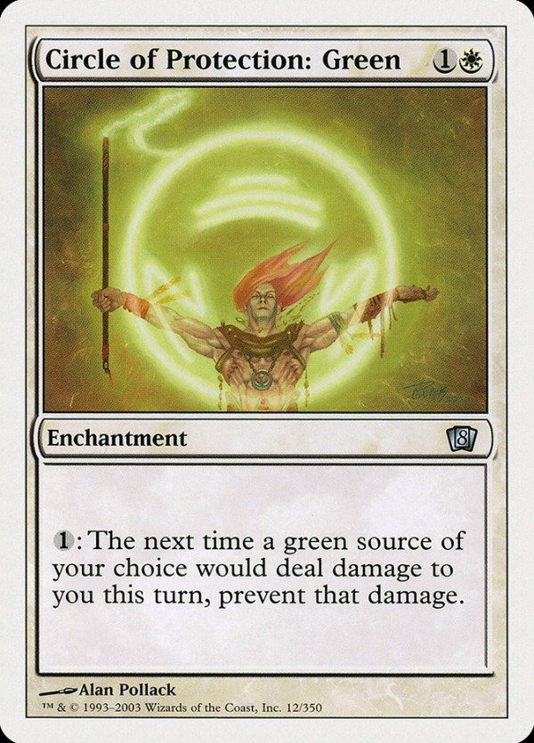 Producto - Circle of Protection: Green  Eighth Edition