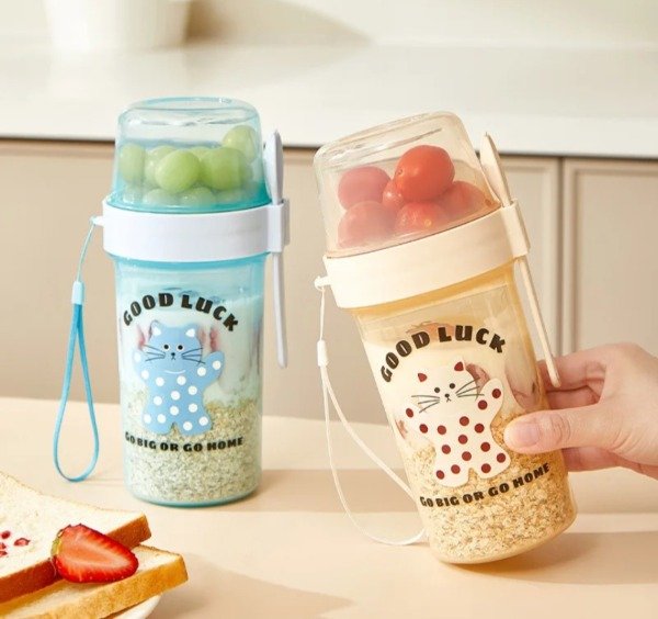 Producto - Bowl para yogur y frutas 2 en 1