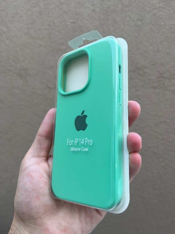 Producto - Silicone 14 pro verde manzana