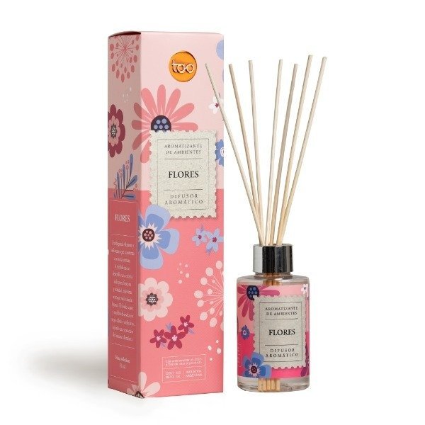 Producto - Difusor con varillas TAO 125ml- Flores