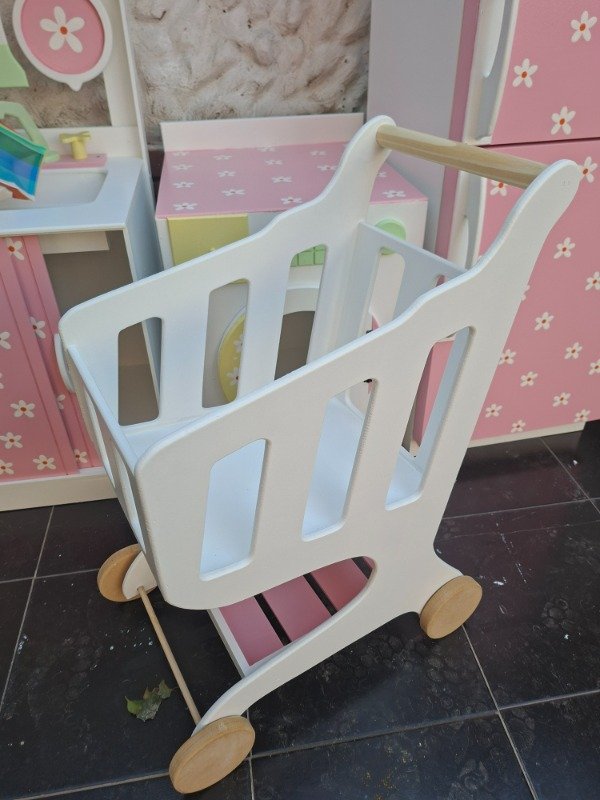 Producto - CARRITO DE SUPER CON COMIDITAS DE TELA - 1