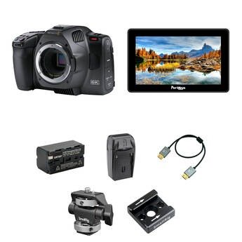 Producto - Blackmagic Design Pocket Cinema Camera 6K G2 with Monitor Control + Power Kit