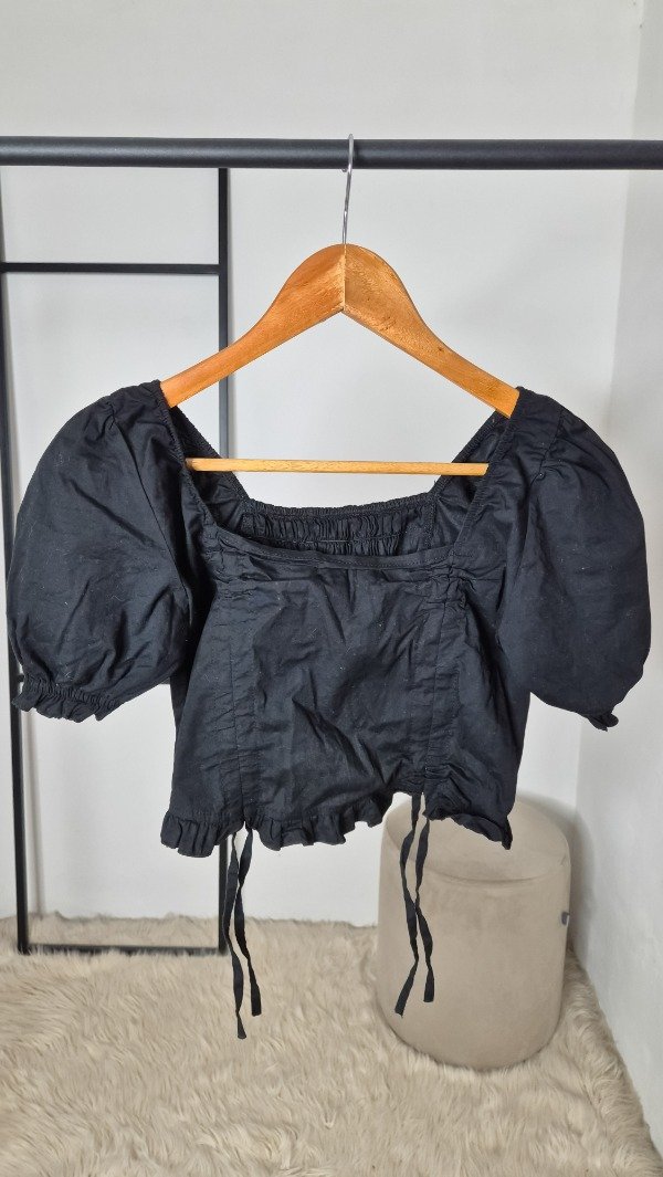 Producto - Top negro princesa