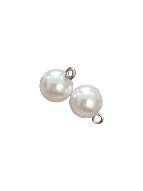 Producto - BOTÓN PERLA CON ENGANCHE METÁLICO X UNIDAD - 0