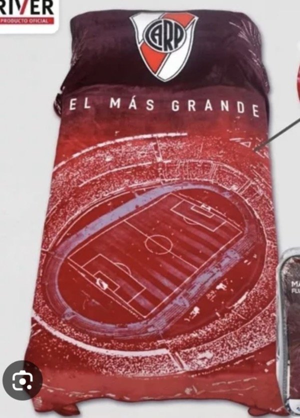 Producto - Manta luminosa equipos boca y river