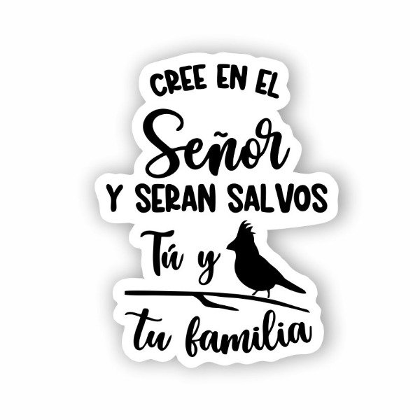 Producto - ST00720 Cree en el señor