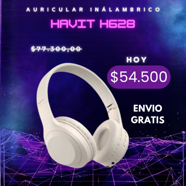 Producto - [CYBER MONDAY] AURICULAR INALAMBRICO HAVIT H628